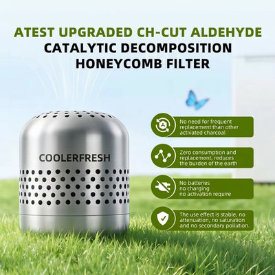 CoolerFresh – Odor & Bacteria Purifier