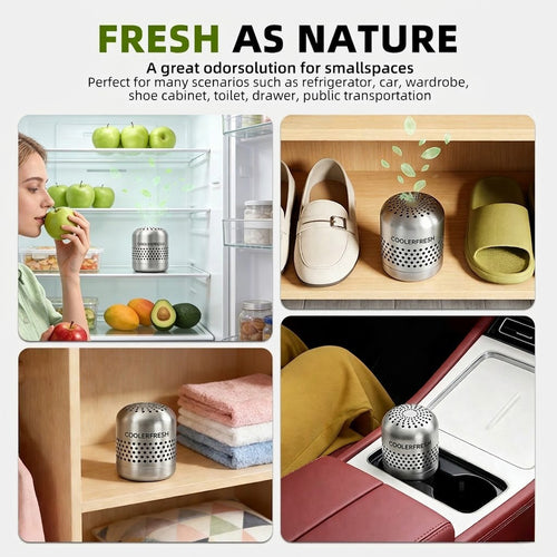CoolerFresh – Fridge Odor & Bacteria Purifier